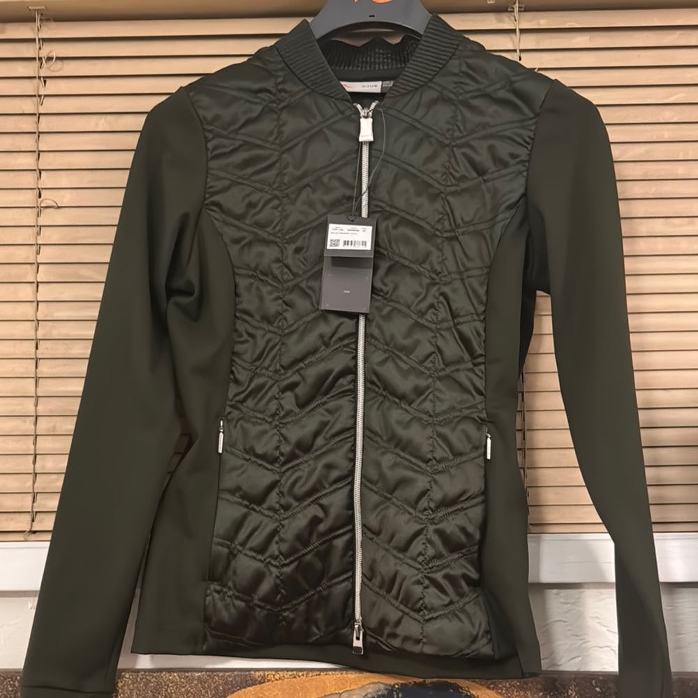 Kjus Olive Green Women's retention Jacket nwt